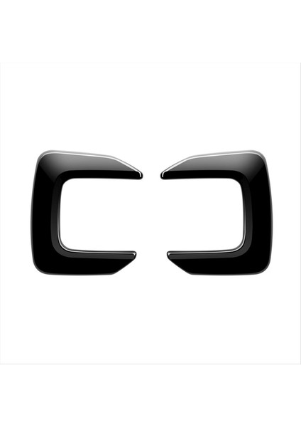 Araba Ön Sis Farları Kuzdan Çıkartma Honda Wrv 2024 Japonca Versiyon Sis Lambası Göz Kapağı Kap Kapak Parlak Siyah (Yurt Dışından)