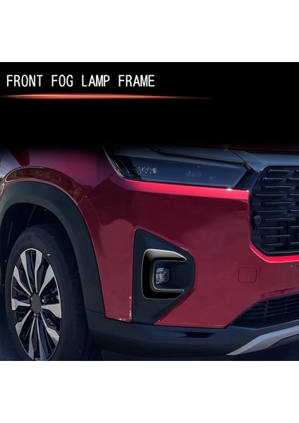 Araba Ön Sis Farları Kuzdan Çıkartma Honda Wrv 2024 Japonca Versiyon Sis Lambası Göz Kapağı Kap Kapak Parlak Siyah (Yurt Dışından) fiyatları