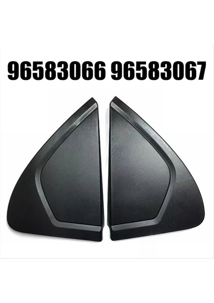 1paır Araç Kapı Yanıyor Üçgen Trim Panel 96583066 96583067 Chevrolet Aveo 2003-2010 Pencere Köşe Kalıplama Kapağı (Yurt Dışından) indirimleri