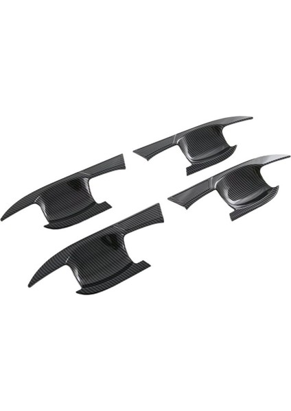 Araç Karbon Fiber Abs Dış Kapı Kasesi Trim Koruyucu Kapak Çıkartması Mitsubishi Outlander 2022-2023 (Yurt Dışından) fiyatları