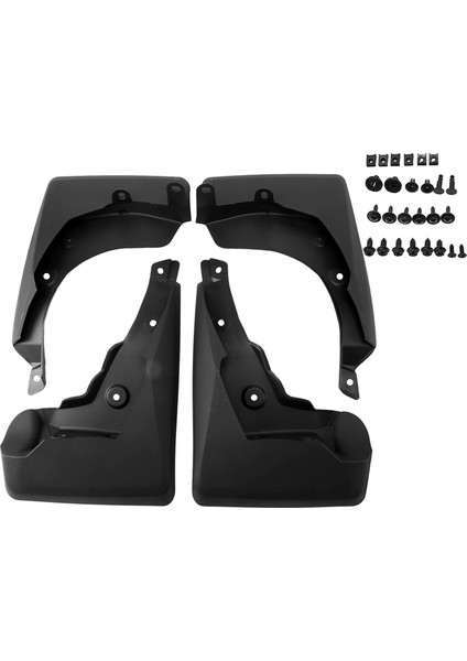 Bir Set Çamur Fleps Splash Toyota Rav4 2019 2020 Için Fender Dayanıklı Çamurluklar (Yurt Dışından)