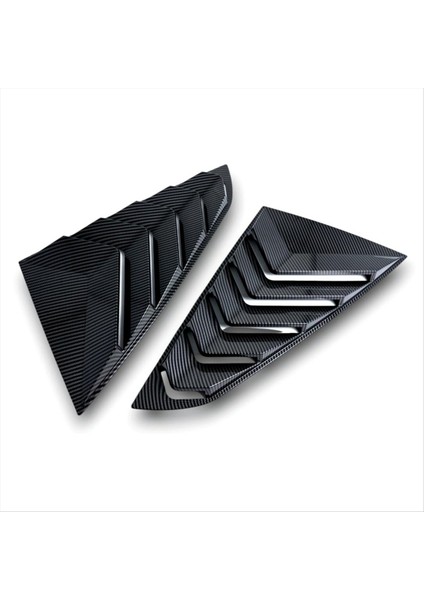 Araba Arka Yan Pencere Panjur Kapağı Ford Mustang S650 Gt 2024 Aksesuarlar Karbon Fiber (Yurt Dışından) fiyatları