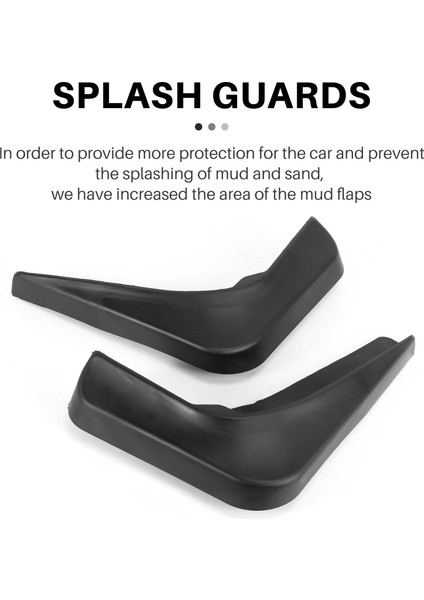 4pcs Araba Çamurlar Sıçrama Muhafızları Çamur Flep Mudguards Çamur Fleps Vauxhall Opel Insignia 2008-2016 (Yurt Dışından) indirimleri