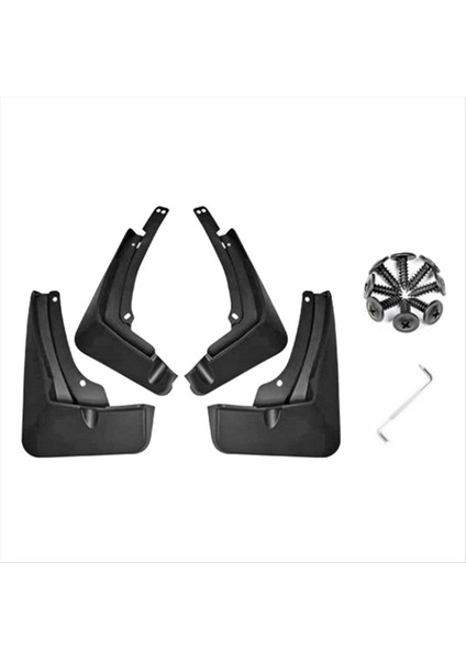 Cadillac Lyriq 2022-2024 Çamurluk Çamur Guard Flep Splash Flaps Mud Flaps Aksesuarları (Yurt Dışından)