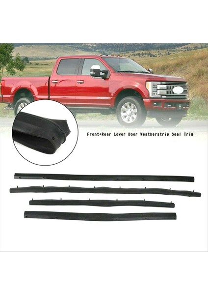 4pcs Ön Arka Alt Kapı Havalı Ford F250 F350 F450 Süper Görev 1999-2016 F81Z2520758AA 1C3Z-26253A24-A (Yurt Dışından) fırsatları