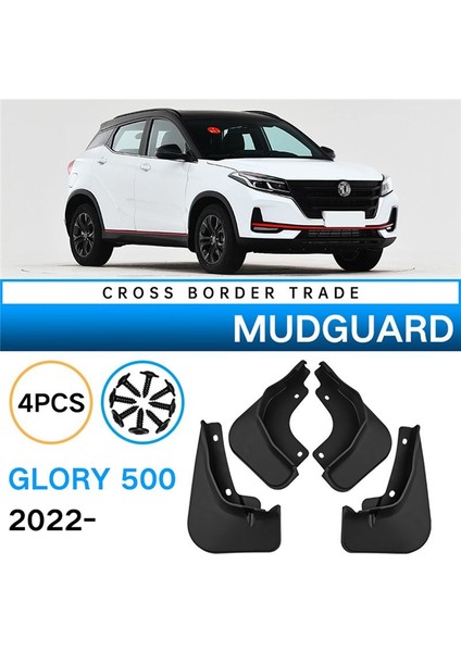 4pcs Dongfeng Dfsk Glory Için Araç Çamur Fleps 500 2022 Çamurluk Çamurluk Çamur Koruma Flep Splash Flaps Aksesuarlar (Yurt Dışından) modelleri