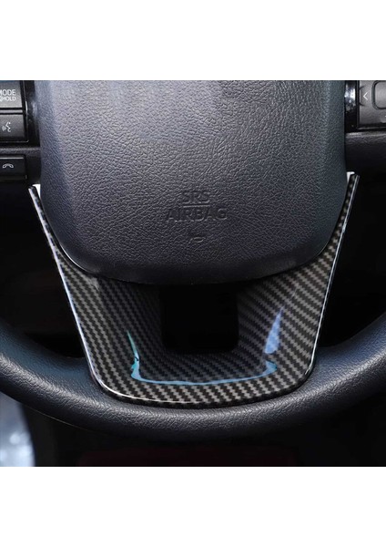 Toyota Fortuner Için 5x Direksiyon Simidi Kapağı Döşeme 2016-2022 Direksiyon Simidi Paneli Koruma Aksesuarları Abs Karbon Fiber (Yurt Dışından) indirimleri
