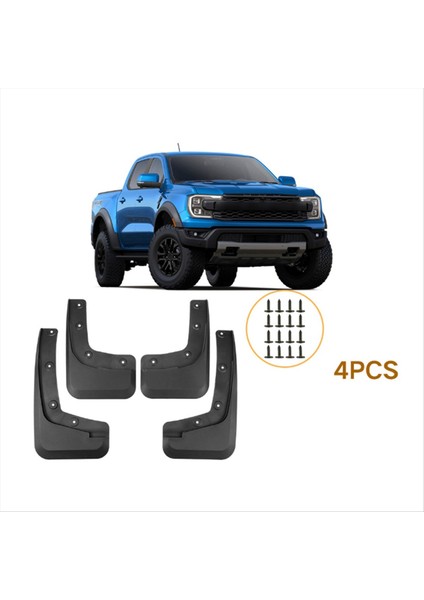 Ford Ranger Için Araba Çamur Fleps 2024 Çamurluk Çamur Koruma Flep Splash Flaps Aksesuarlar (Yurt Dışından) indirimleri