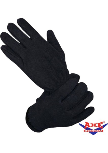 Erkek Siyah Kışlık Termal Polar Eldiven