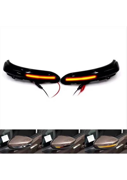 Peugeot 208 2008 Için Dinamik LED Dönüş Sinyali Işığı Sıralı Dikiz Ayna Işığı 12-22 Citroen C3 Mk3 C4 Kaktüs (Yurt Dışından) fiyatları