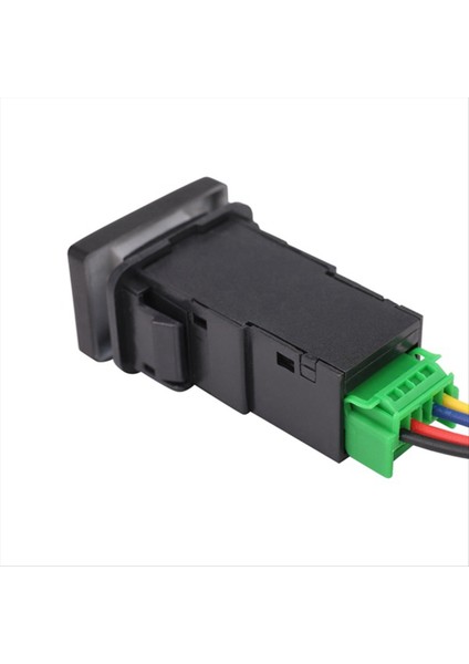 2pcs 12V Mavi LED Işıklı Anahtar Toyota Landcruiser Yaris Rav4 Siyah (Yurt Dışından)