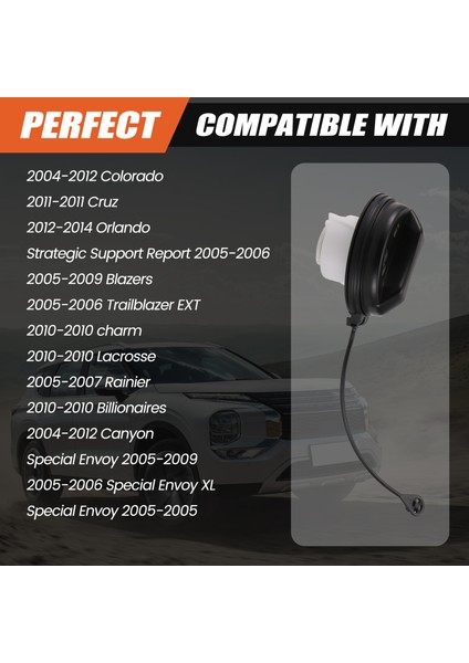 Araba Yakıt Deposu Kapağı 15794103 Chevy Colorado Için GT291 (Yurt Dışından) fırsatları