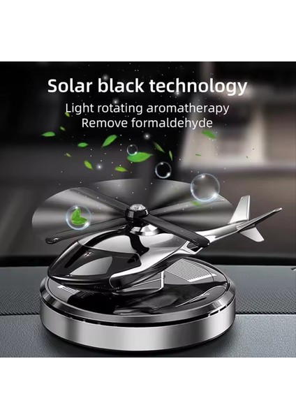 Araba Hava Sınıfı Güneş Helikopter Dekorasyon Alaşım Pervane Dönen Otomatik Aromalı Parfüm Difüzör (Yurt Dışından) fiyatları