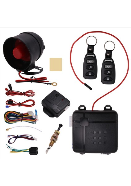 Evrensel Tek Yönlü Araba Hırsızlık Önleyici Ses ve Işık Alarm Uzak Araç Hırsızlık Önleme Alarm Koruma Güvenlik Sistemi (Yurt Dışından) fiyatları