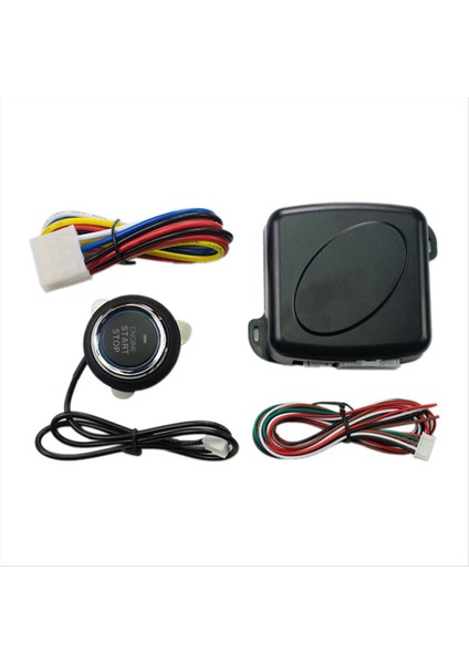 Araba Alarm Bir Düğme Başlat/durdur Sistemi Kiti Uzak Motor Kapısı Kilidi Anahtarsız Giriş Sistemi Merkezi Kilitleme (Yurt Dışından)