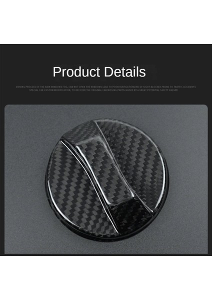 Kia Stinger Akıllı Sport Cerato Forte Için Araba Gerçek Karbon Fiber Iç Yakıt Deposu Kapak Kapağı (Yurt Dışından) fiyatları