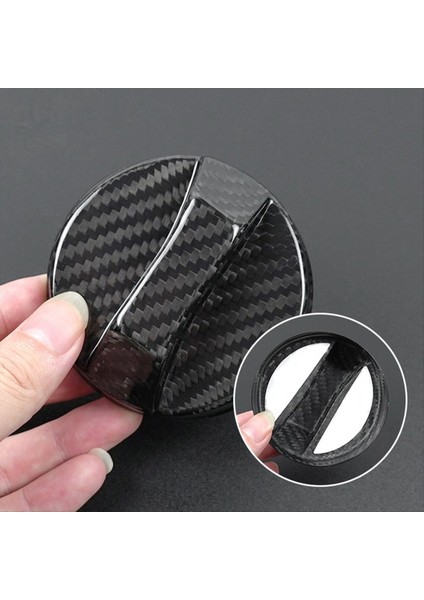 Kia Stinger Akıllı Sport Cerato Forte Için Araba Gerçek Karbon Fiber Iç Yakıt Deposu Kapak Kapağı (Yurt Dışından) indirimleri