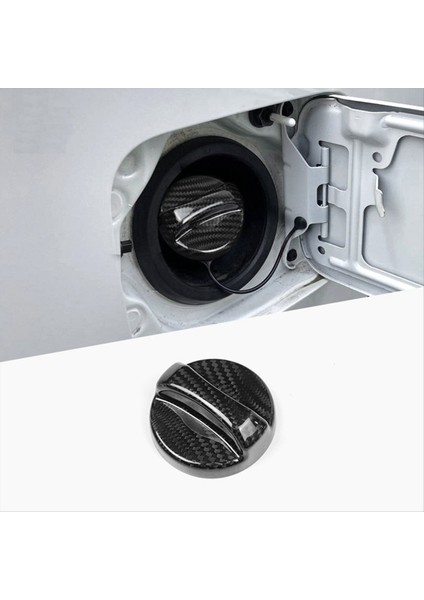 Chevrolet Camaro Için Gerçek Sert Karbon Fiber 2010-2015 Araba Gaz Yakıt Deposu Kaplama Sticker Dekor Aksesuarları (Yurt Dışından) fiyatları