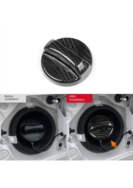 Chevrolet Camaro Için Gerçek Sert Karbon Fiber 2010-2015 Araba Gaz Yakıt Deposu Kaplama Sticker Dekor Aksesuarları (Yurt Dışından) indirimleri