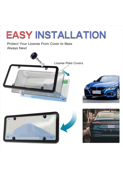 Plakalar Kapaklar/kalkanlar Renkli Kabarcık Plakası Kapağı Kırılamaz Füme Yenilik Plakaları Kapak B (Yurt Dışından) indirimleri