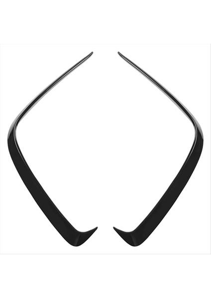 4pcs Araba Arka Tampon Ayırıcı Spoiler Canard Trim Mercedes-Benz W176 A200 A250 A45 Amg Hatchback Sport 2013-2018 (Yurt Dışından) modelleri