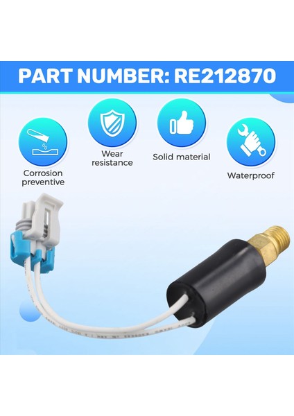 Şanzıman Yağı Basınç Sensörü John Deere 7330 7520 6110M 6110R 6120M 6120R (Yurt Dışından) indirimleri