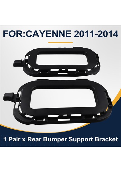 Porsche Cayenne Için Arka Tampon Destek Braketi 2011-2014 95850577110 95850577210 (Yurt Dışından) fırsatları