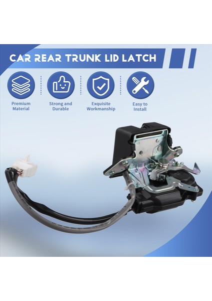 Toyota Sıenna 2004-2010 Için Araba Arka Gövde Kapağı Mandal Bagat Kapağı Bagaj Kapağı Aktüatörü 69110-08020 (Yurt Dışından) fırsatları