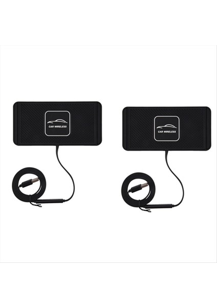 2pcs 5/7 5/10W C1 Qı Kablosuz Şarj Cihazı Pad Hızlı Şarj Dock Istasyonu Kaymaz Mat (Yurt Dışından) indirimleri