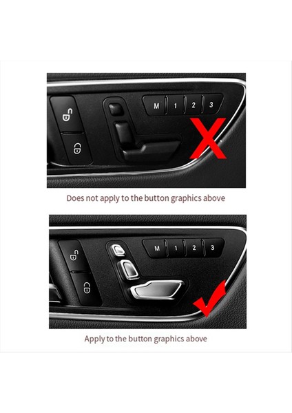 Araba Ön Koltuk Ayarlama Başlık Anahtar Düğmesi Benz C E Gle E260 E200 Glk 300 Gle Cls Otomatik Parçalar Sol (Yurt Dışından) fiyatları