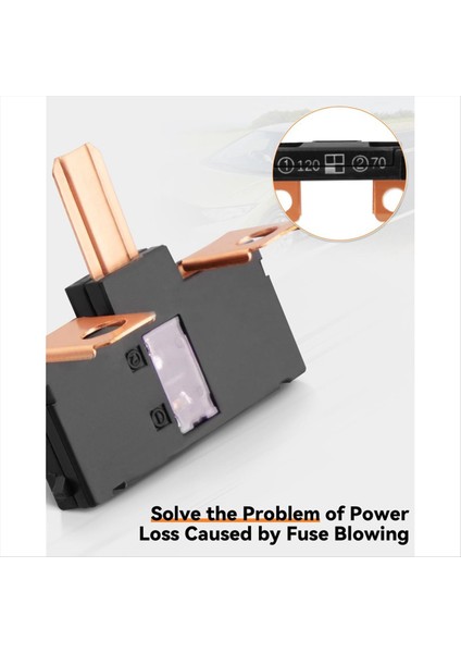 Multi Blok Sigorta 38231-SFY-003 Honda Accord Için Uygun Crv Civic Acura Tsx 120A 70A 2pcs (Yurt Dışından) fırsatları