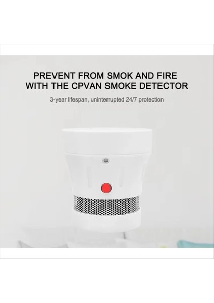 Tuya Akıllı Yaşam Kablosuz Mini Duman Dedektörü Yangın Alarmı Mikro Tip Akıllı Duman Dedektörü Duyarlılık Sensörü Wifi (Yurt Dışından) modelleri