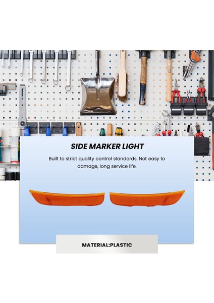 Ön Sol+Sağ Tampon Yan Işaretleyici Işık Lambası Dodge Durango Için Çamurluk Reflektörü 2021-2023 68476819AA 68476818AA (Yurt Dışından) indirimleri