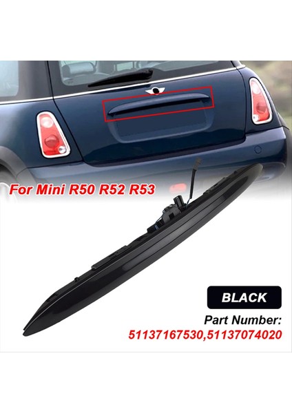 Mini Cooper Için Taggate Switch R50 R52 R53 2002 2003 2004 2005 2006 2007 2008 Hatch Kavrama Tutucu Bagaj Kapağı 51137074020 (Yurt Dışından) fırsatları