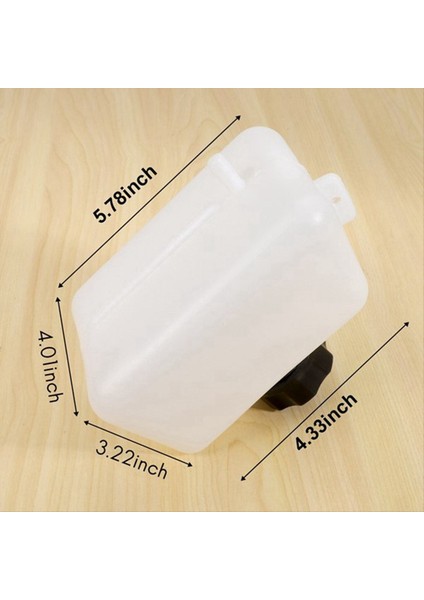 2pcs 1l Mini Moto Kir Bisiklet Plastik Petrol Gaz Yakıt Deposu (Yurt Dışından)