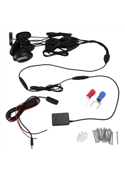 Araba 8 Pods Rgb LED Kaya Işıkları Kiti Bluetooth Uygulama Kontrolü ile Kamyon Atv Utv Suv (Yurt Dışından) fiyatları
