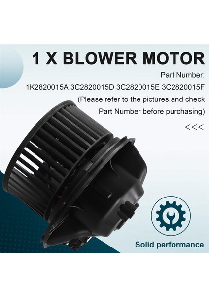 1K2820015A Araç Blower Motor Isıtıcı Üfleyici Vw Golf Audi A3 3C2820015D 3C2820015E 3C2820015F (Yurt Dışından) indirimleri