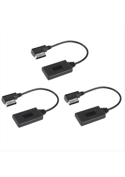 3pcs Araba Kablosuz Bluetooth Modülü Müzik Adaptörü Aux Audio Kablosu Mercedes W212 S212 C207 Radyo Medya Arayüzü Mmı (Yurt Dışından)