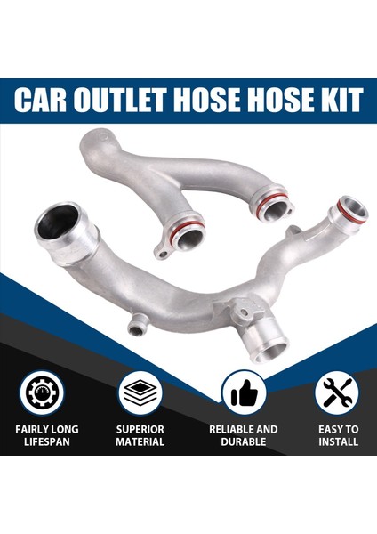 Araç Su Çıkış Tüp Hortum Kiti 3 0l V6 5 0 V8 Land Rover Için Jaguar Xjl Xfl Xel Xkr LR090630 Alt LR050934 LR092992 (Yurt Dışından) fırsatları