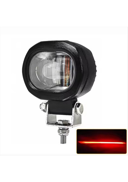 10W Iş Işığı LED Forklift Uyarı Işık 12-100V Alüminyum Iş Işığı Güvenli Işık Su Geçirmez Kırmızı Renk Bir Satır Işığı (Yurt Dışından) modelleri