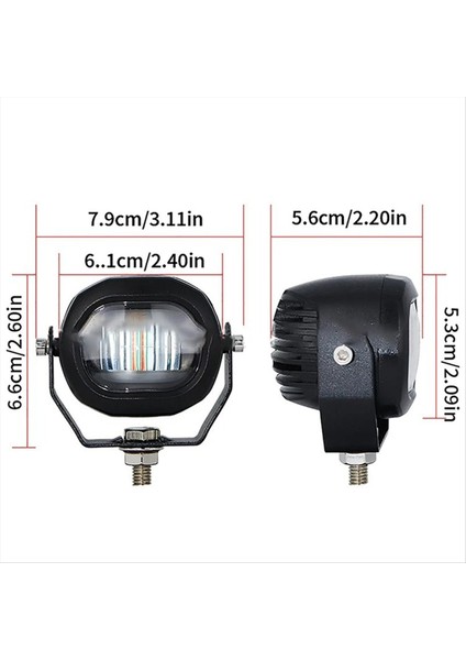 10W Iş Işığı LED Forklift Uyarı Işık 12-100V Alüminyum Iş Işığı Güvenli Işık Su Geçirmez Kırmızı Renk Bir Satır Işığı (Yurt Dışından) indirimleri