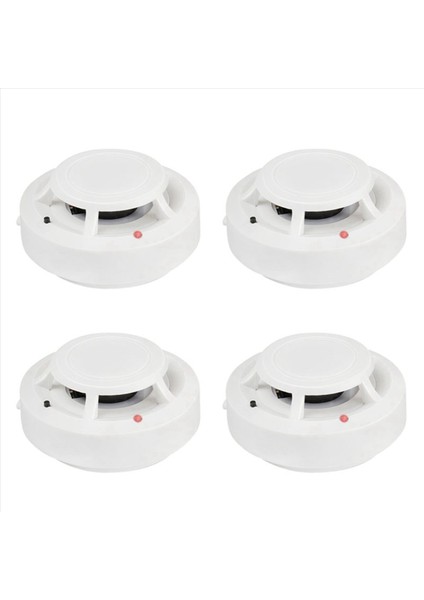 4x Sıcak Duman Yangına Duyarlı Dedektör Bağımsız Duman Dedektörü Ev Yangın Duman Dedektörü (Yurt Dışından)