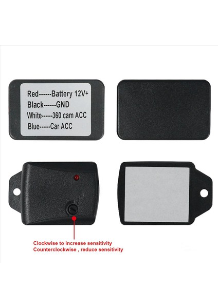 2x Araba Evrensel Anti Hırsızlık Sensörü Ayarlanabilir Araç 360 Panoramik Algılama Titreşim Sensörü Alarm Hırsızlık Önleme Cihazı (Yurt Dışından) fırsatları