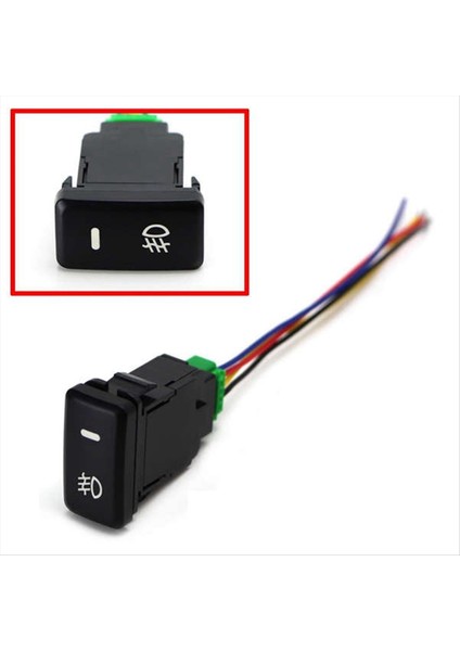 3pcs Otomatik Retrofit Switch Su Geçirmez Toyota Lexus Beyaz Işık Için 4 Hat Sis Lambası Anahtarı (Yurt Dışından) fiyatları