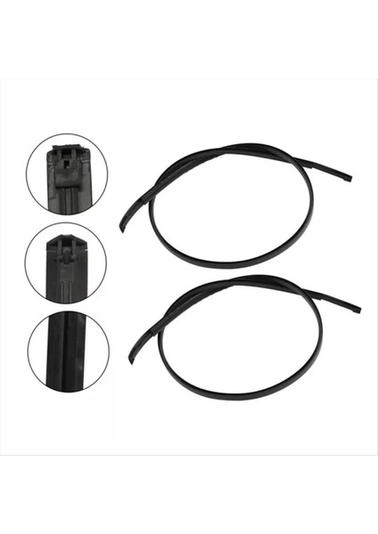 1paır Çatı Drop Kalıp Kullanımı Sıde Strest Sealler Toyota Yaris Hatchback 2007-2011 75551-52130 7555152130 (Yurt Dışından) modelleri