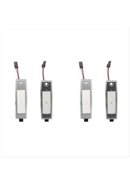 2paır Beyaz LED Numaralı Plaka Toyota Hıace Hıe-Ace H200 2004-2012 Araç Aksesuarları (Yurt Dışından)