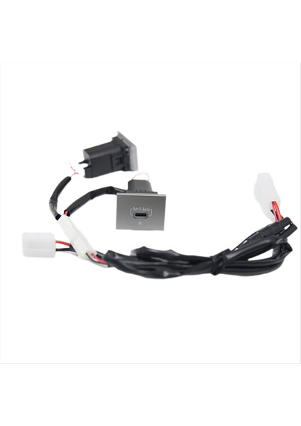 Araba Qc3 0+Pd Hızlı Şarj Cihazı Soketi 12V/24V USB Şarj Edinme Güç Adaptörü Ford Focus 2005-2015 (Yurt Dışından) fırsatları