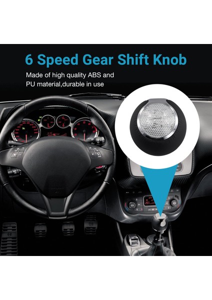 55344852 6 Hızlı Araba Dişli Vardiyası Knob Kolu Alfa Için Romeo Mito 2008-2016 (Yurt Dışından) fırsatları