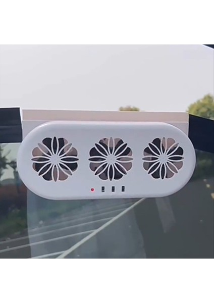 Araba Penceresi Egzoz Fanı Hava Sirkülasyonu Soğutucu Radyatör Fan Güneş Enerjili Araba Fanı Enerji Tasarrufu Beyaz (Yurt Dışından) fırsatları