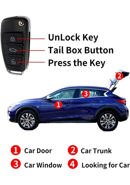 Araba Alarm Araç Anahtarsız Giriş Merkezi Kapı Kilit Kiti Araç Anahtarsız Uygulama Uzaktan Kumanda Giriş (Yurt Dışından) modelleri
